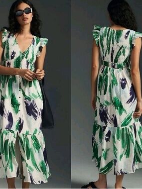NWOT Anthropologie Peregrine Midi Dress